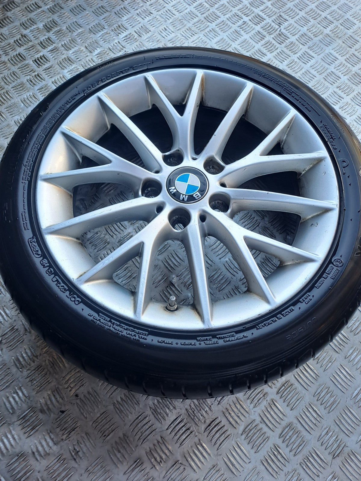 ✅BMW F23 218D Se 2.0 DIESEL 2019 ALLOY WHEEL WITH TYRE 205/50 R17 6796205 A344 - Image 4