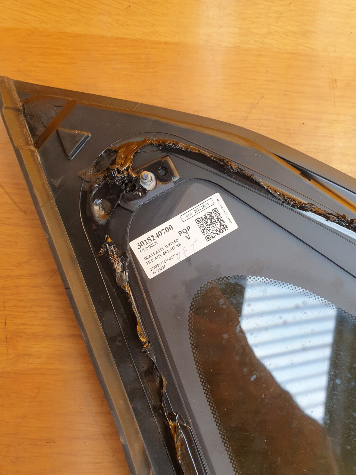 ✅2022 HYUNDAI I20 MK3 1.0P REAR RIGHT QUARTER WINDOW GLASS 87820Q0120  A181 - Image 11