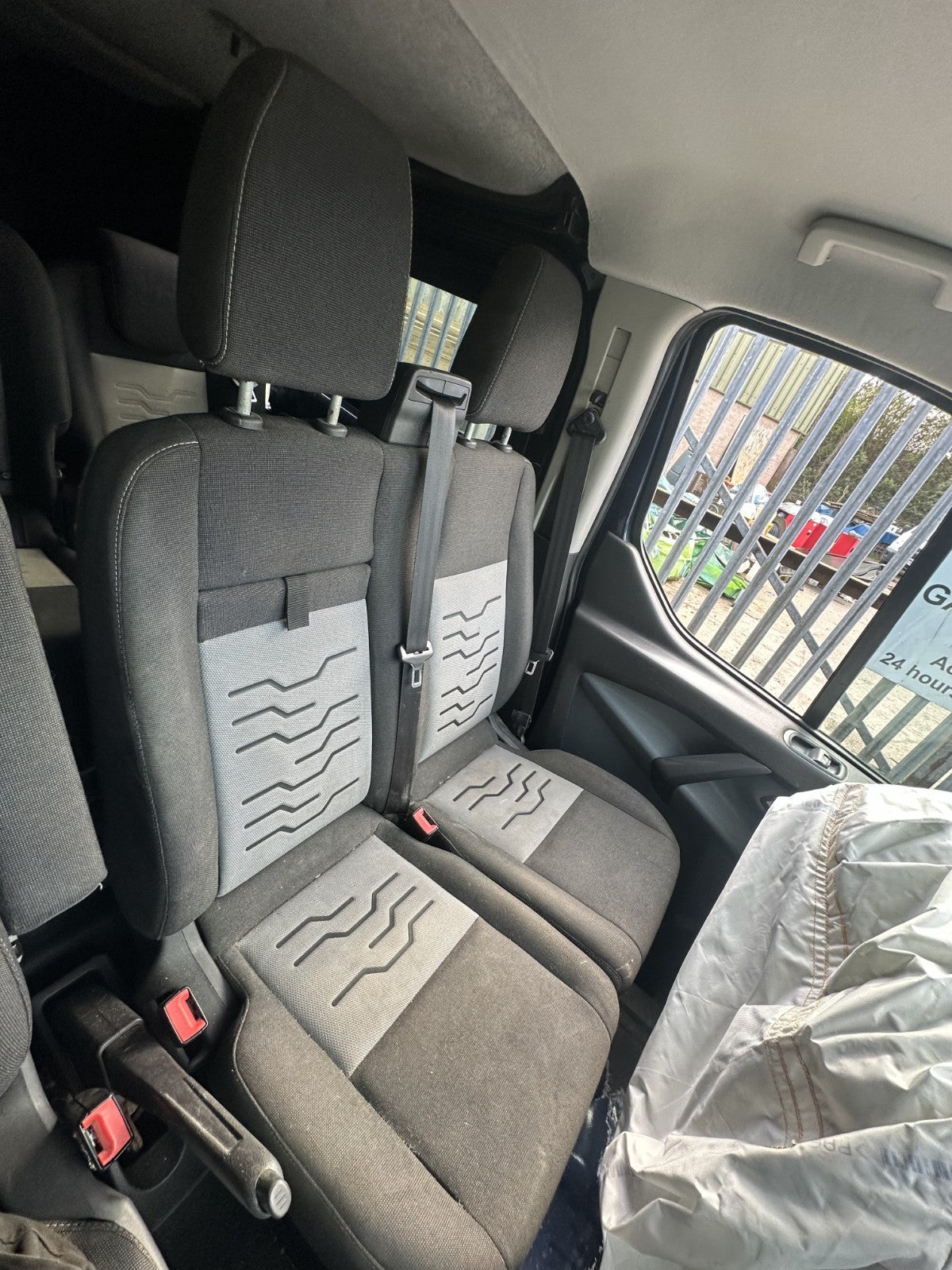 ✅2014 Ford Transit Custom Front Passenger Double Seat Heated + Warranty A379 - Image 1