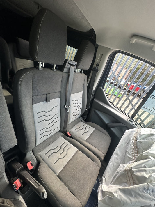 ✅2014 Ford Transit Custom Front Passenger Double Seat Heated + Warranty A379 - Image 1