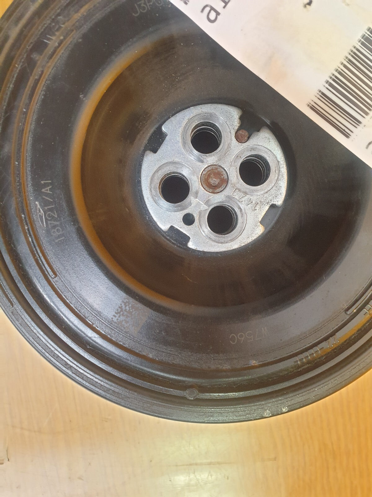 2022 Range Rover Evoque L551 Crankshaft Pulley J3P3-6316-CE Warranty A169 - Image 4