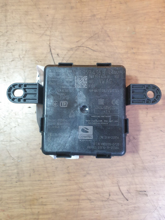 ✅VW GOLF MK8 1.5 PETROL 2022 KEYLESS ENTRY CONTROL MODULE ECU 5WA959436H A191 - Image 1