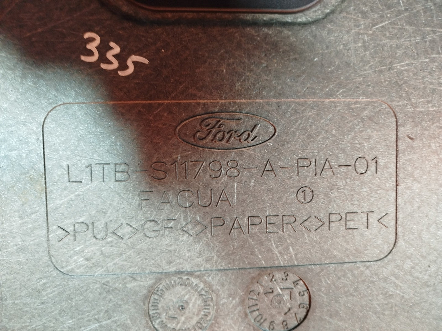 ✅FORD PUMA St-LINE X 1.0 PETROL 2021 BOOT FLOOR COVER L1TBS11798A Warranty A335 - Image 8