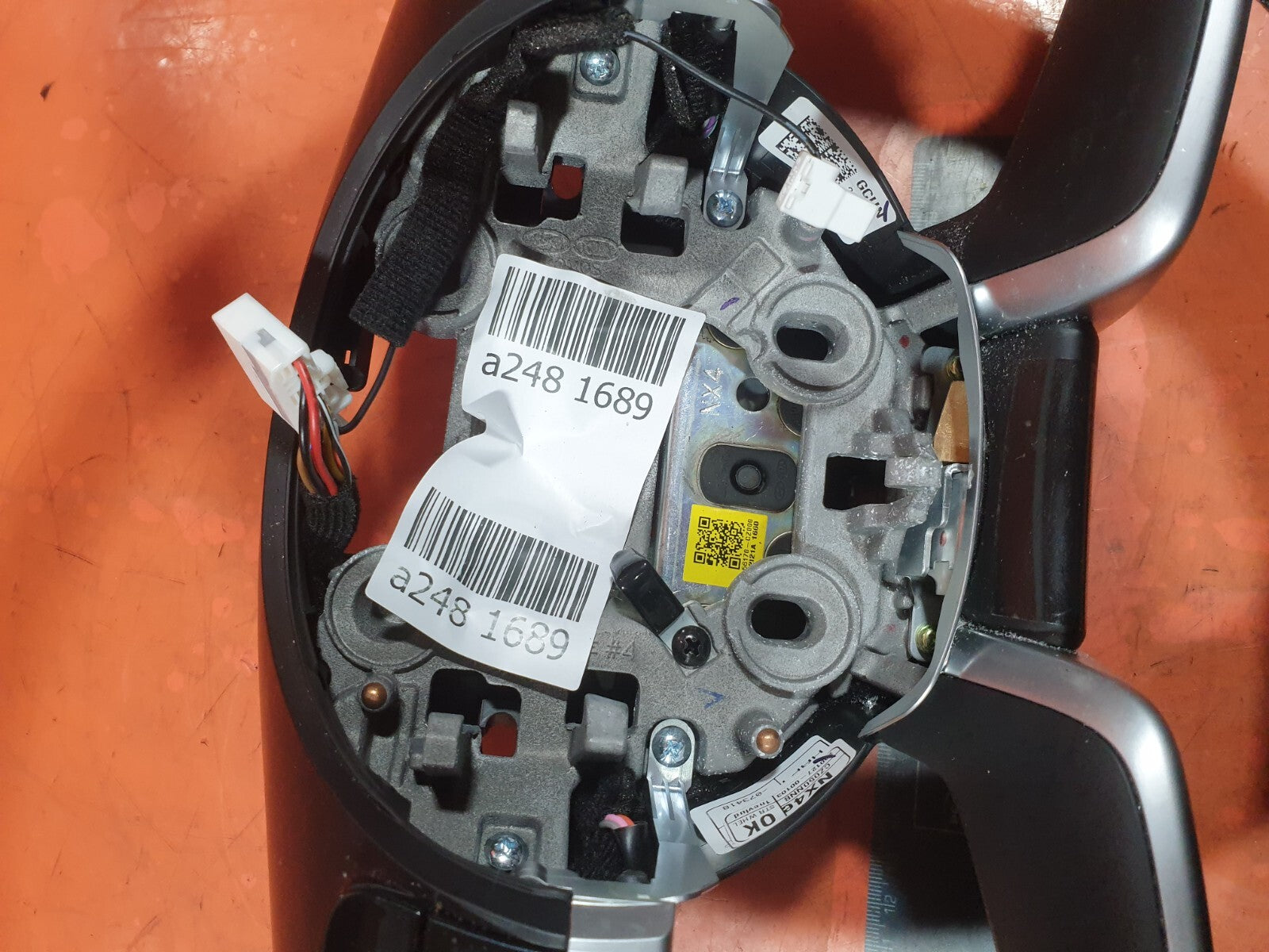 ✅HYUNDAI TUCSON MK4 1.6 PETROL 2023 MULTIFUNCTION LEATHER STEERING WHEEL A248 - Image 7
