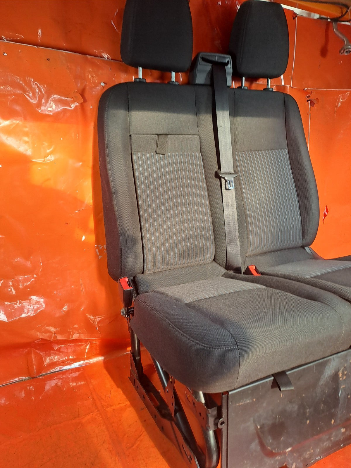 ✅2022 FORD TRANSIT CUSTOM 2.0D PASSENGER SIDE FRONT TWIN SEATS + WARRANTY A353 - Image 6