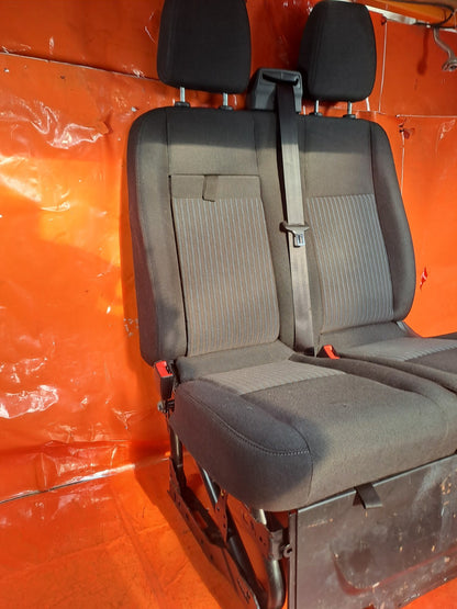 ✅2022 FORD TRANSIT CUSTOM 2.0D PASSENGER SIDE FRONT TWIN SEATS + WARRANTY A353 - Image 6