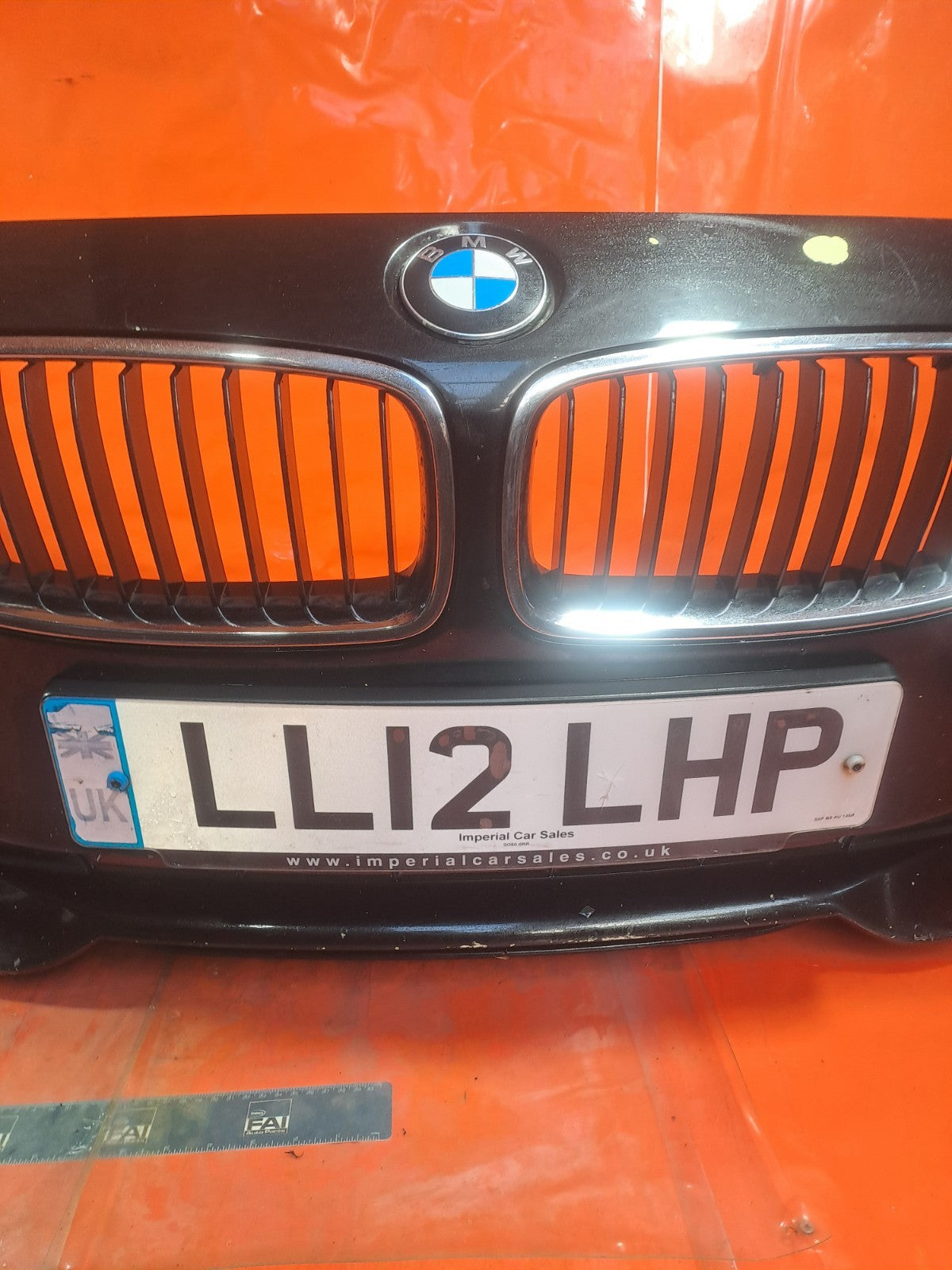 ✅BMW 3 SERIES F30 320D 2.0 DIESEL 2012 FRONT BUMPER BLACK Warranty A321 - Image 7