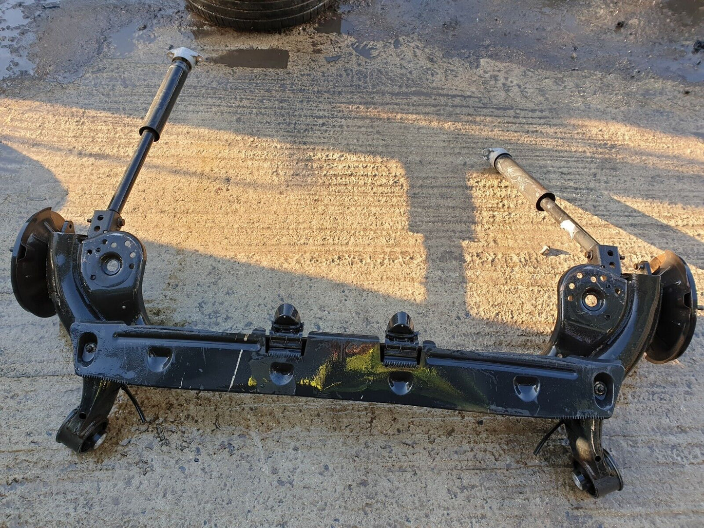 2019 FORD FIESTA ST-3 1.5P COMPLETE REAR AXLE K1BC-19403-CA + WARRANTY A125