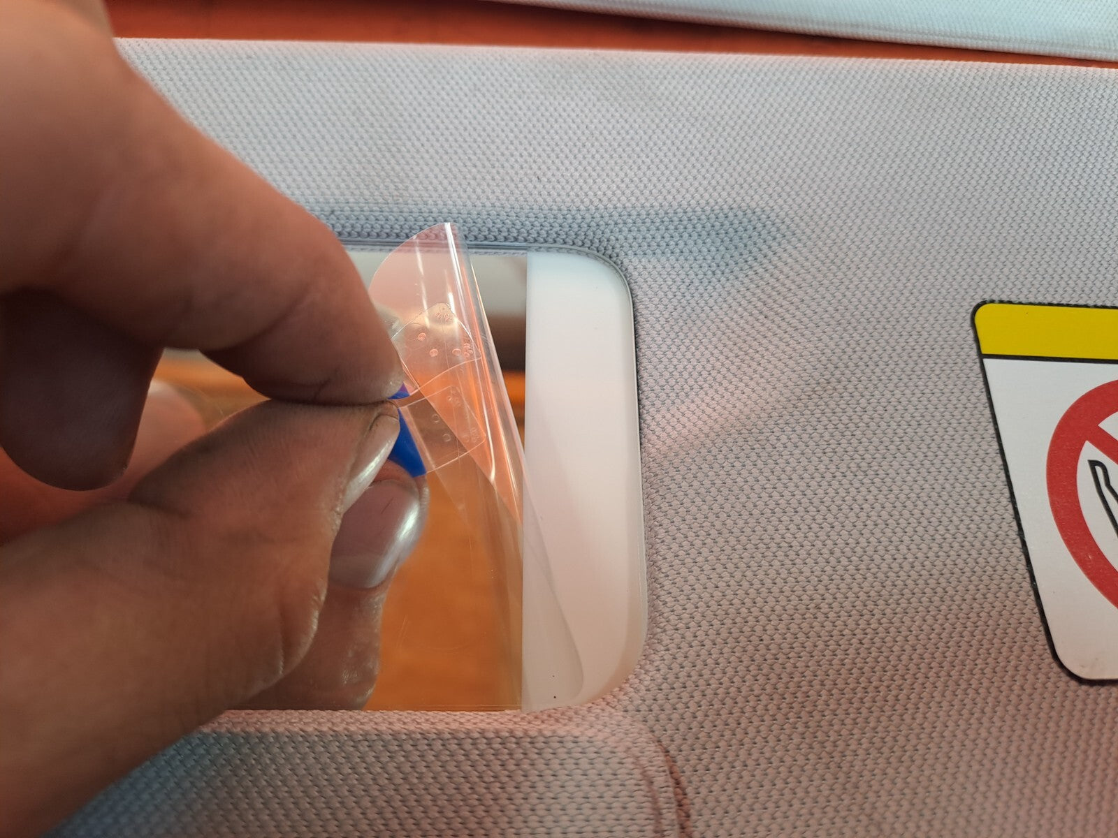 TESLA MODEL 3 LONG 2024 SUN VISOR PAIR Warranty A207 - Image 9