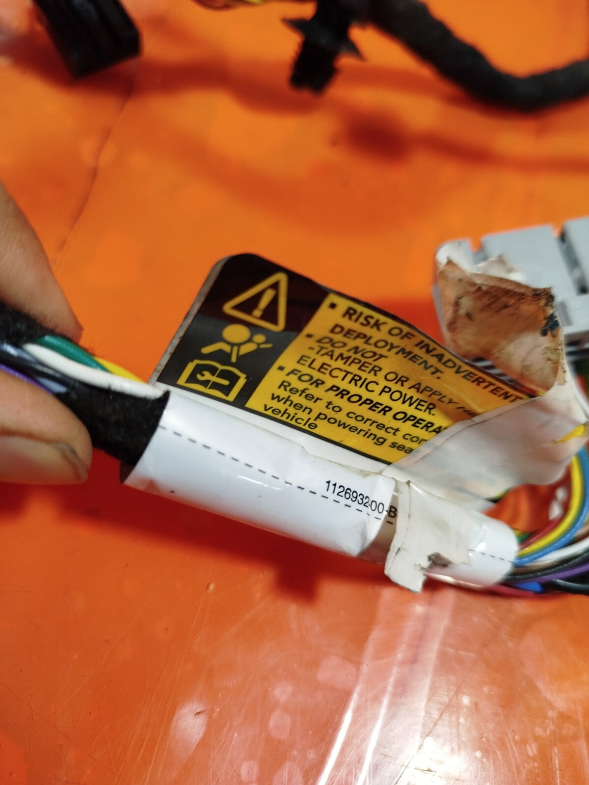 ✅TESLA MODEL 3 LONG RANGE 2020 FRONT LEFT SEAT WIRING LOOM 1489060-02-C Warranty - Image 9