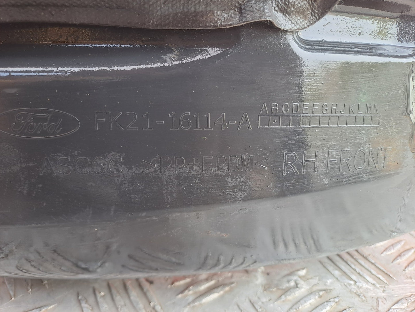 2015 Ford Tourneo Custom Front Right Wheel Arch Liner FK21-16114-A Warranty A371 - Image 10