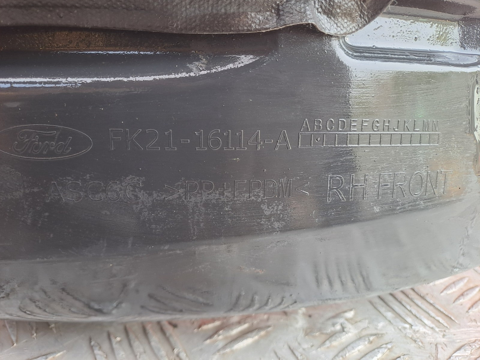 2015 Ford Tourneo Custom Front Right Wheel Arch Liner FK21-16114-A Warranty A371 - Image 10
