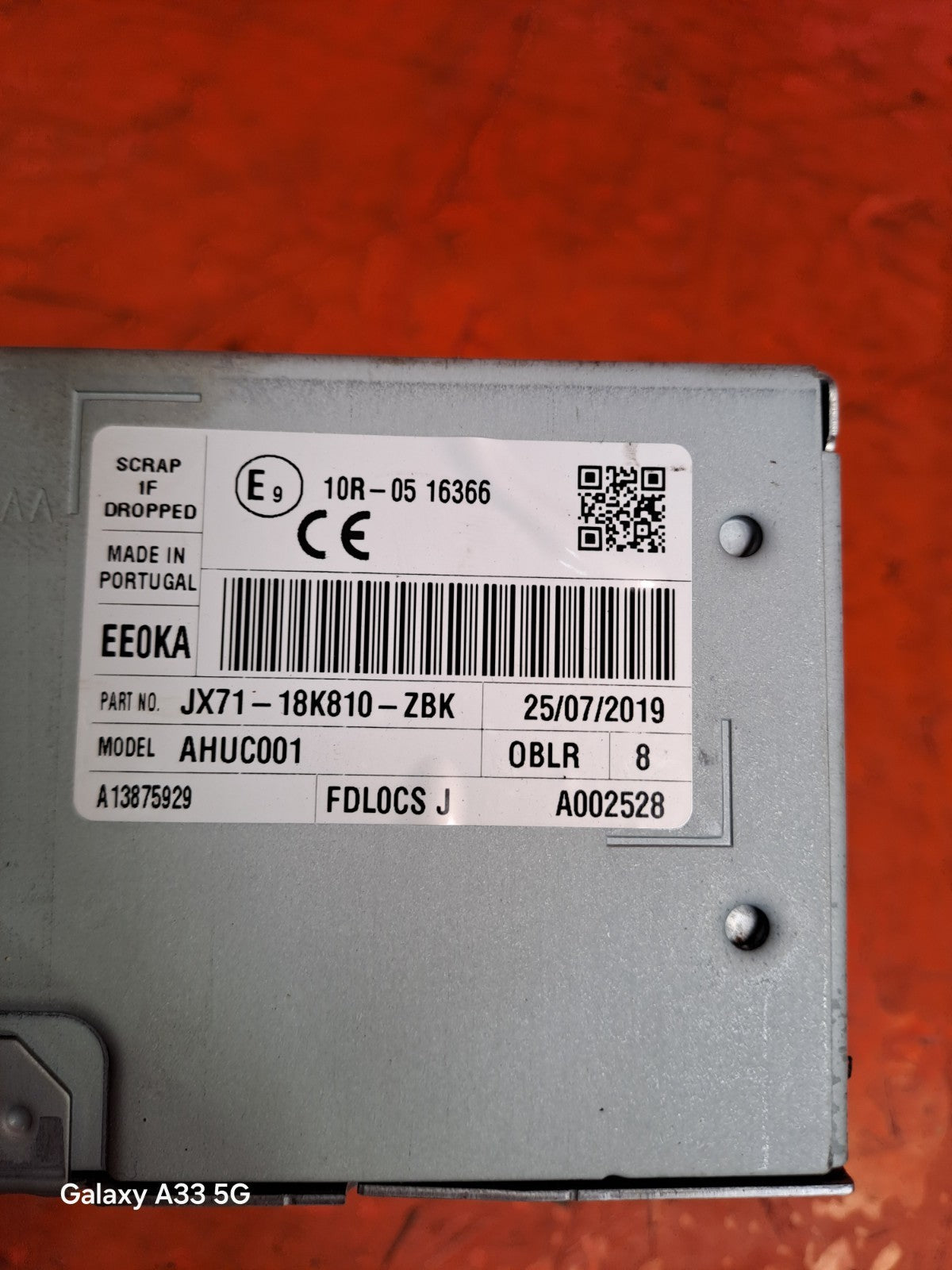 ✅FORD FOCUS ST 2.3 PETROL 2020 RADIO STEREO HEAD UNIT JX7118K810ZBK Warranty - Image 8
