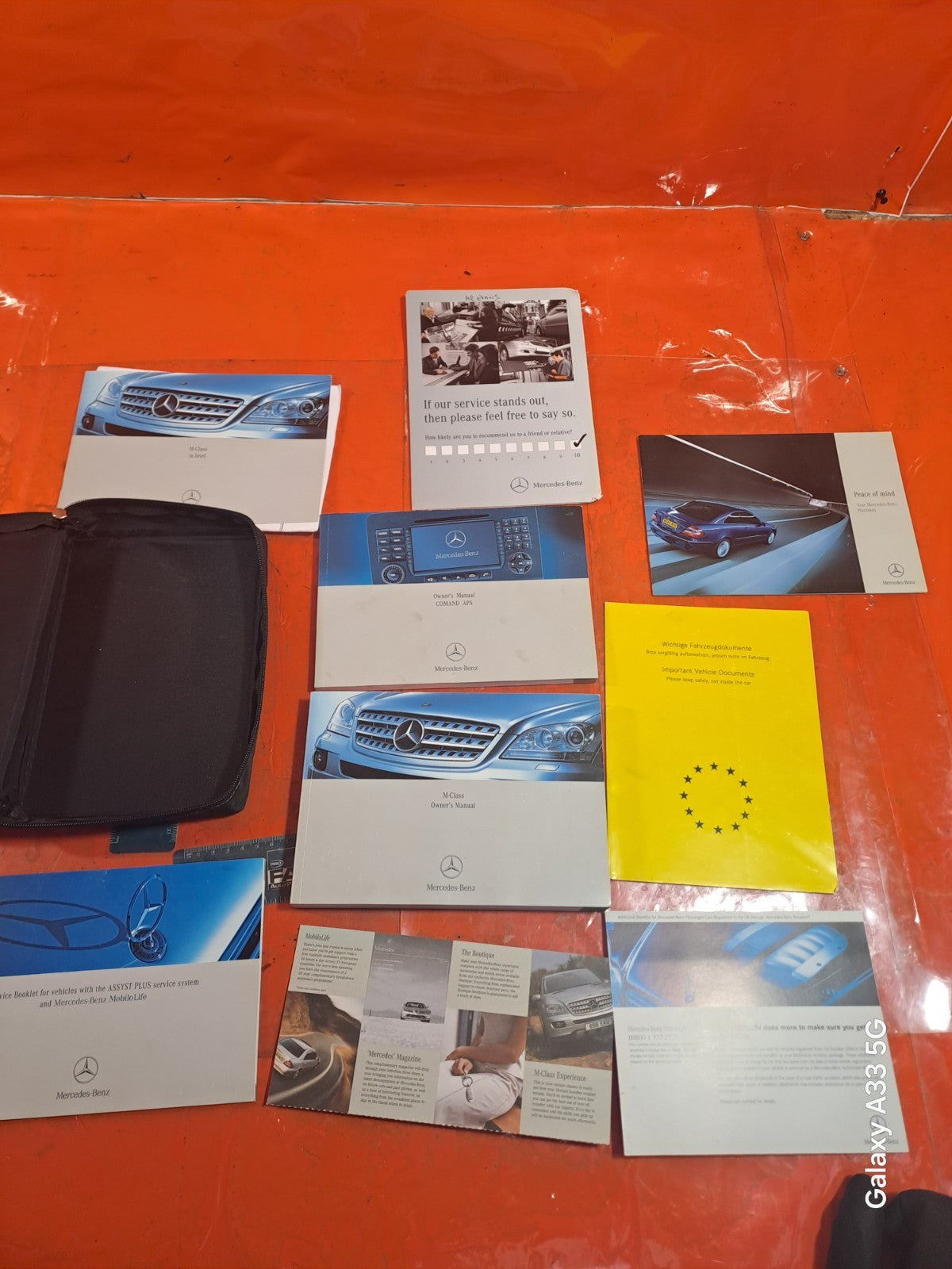 ✅2006 MERCEDES ML320 W164 3.0D OWNERS MANUAL WITH WALLET + WARRANTY A069 - Image 6