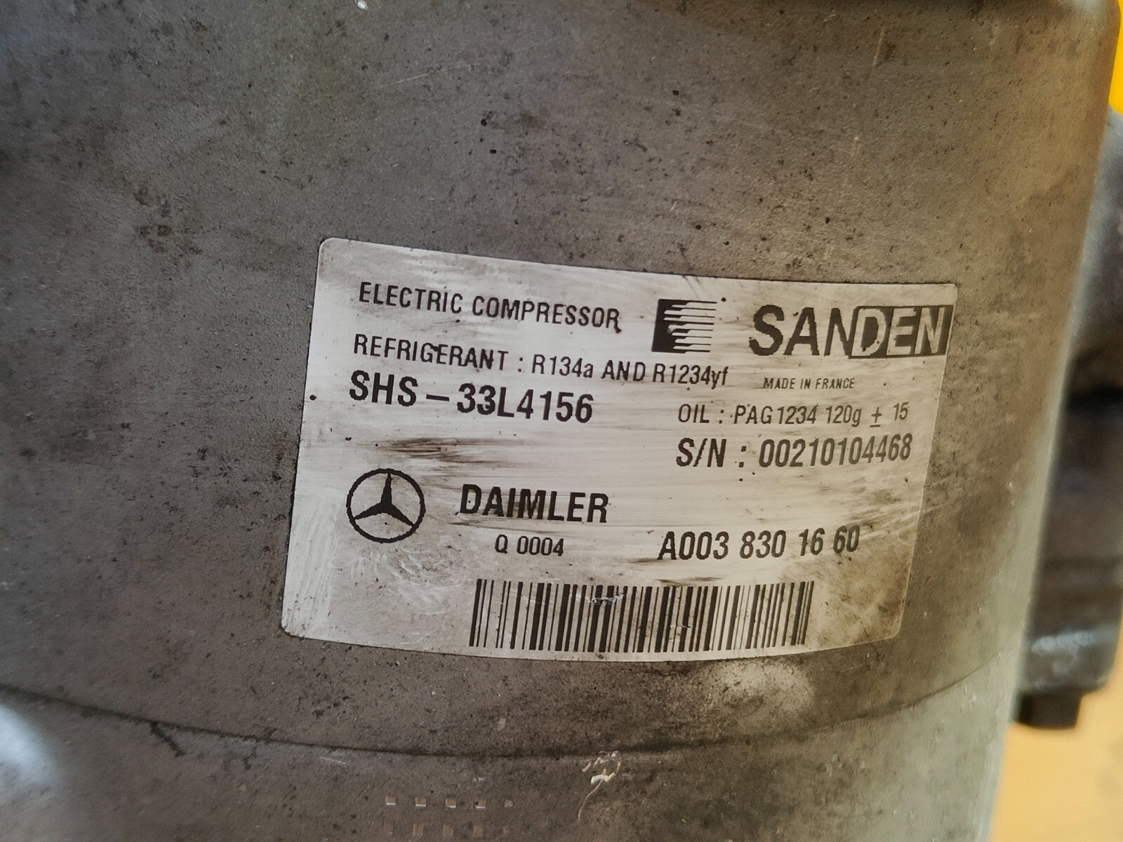 ✅2014 MERCEDES E CLASS W212 2.1D AIR CON A/C COMPRESSOR PUMP A0038301660 A115 - Image 11