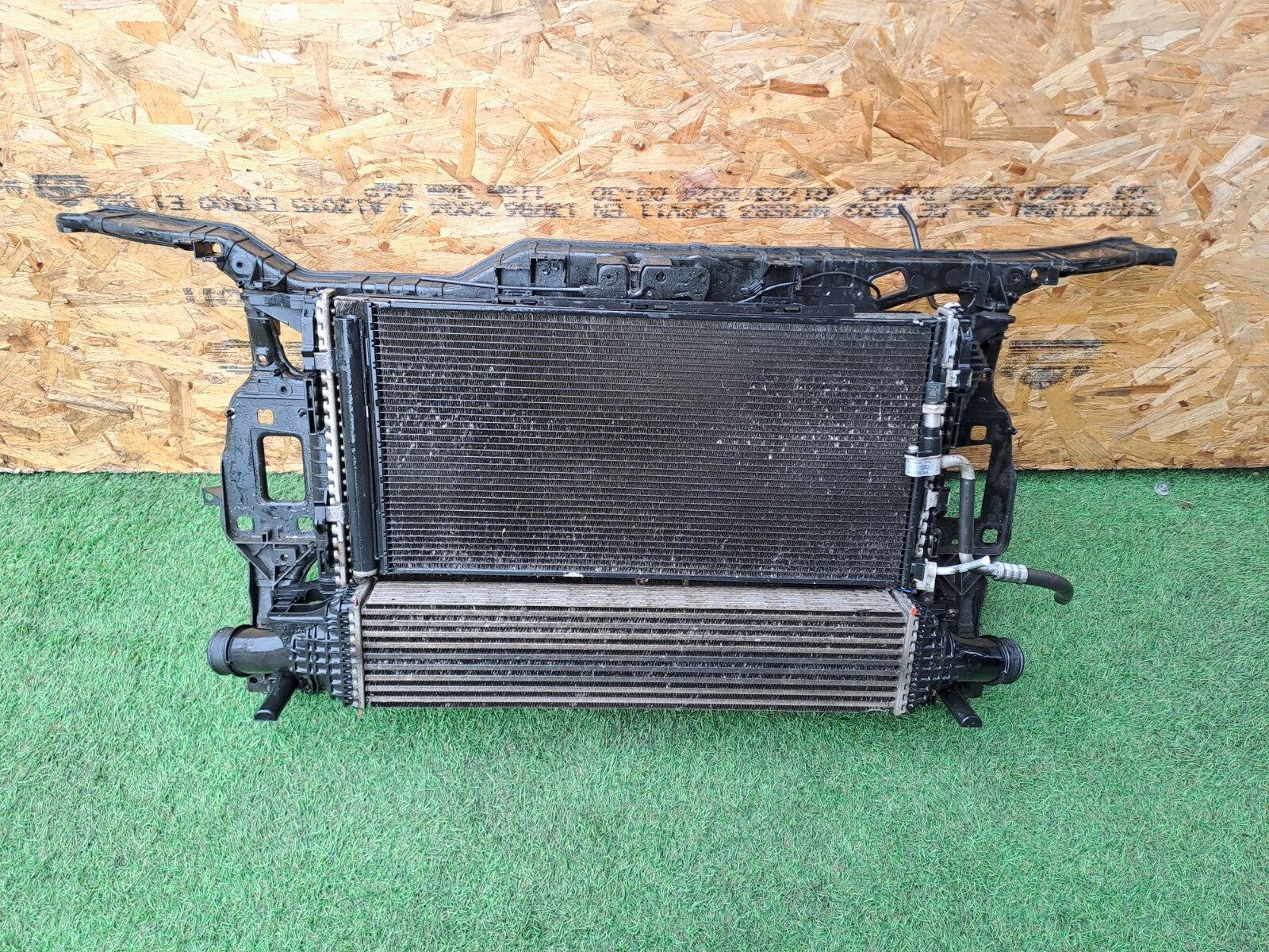 ✅2012 AUDI A5 1.8P RADIATOR RAD PACK COOLING FAN 8K0121251R + WARRANTY A222 - Image 1