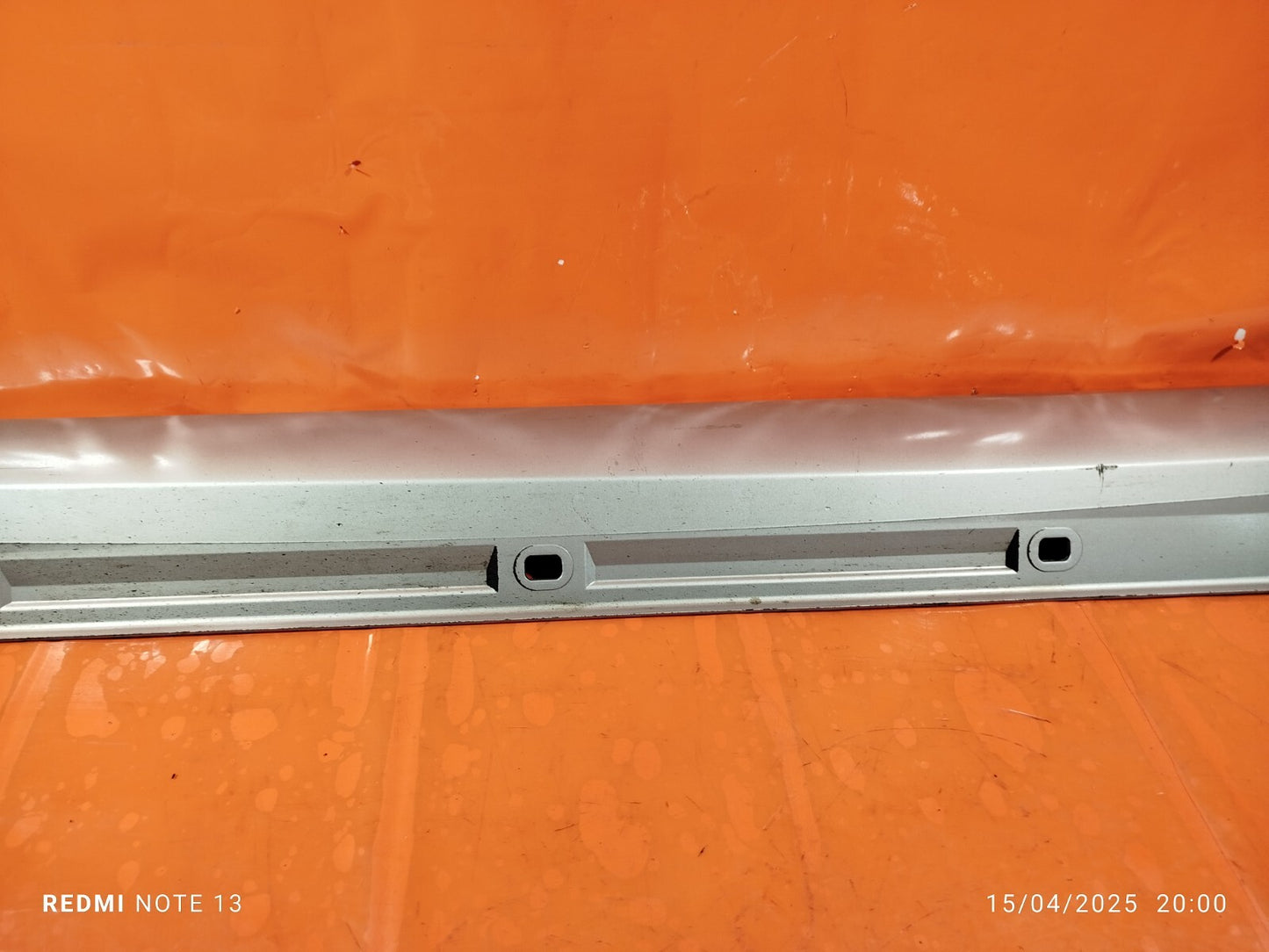 ✅Mercedes B Class W246 2012 Left Side Skirt Silver 761 A2466900240 + Warranty - Image 3