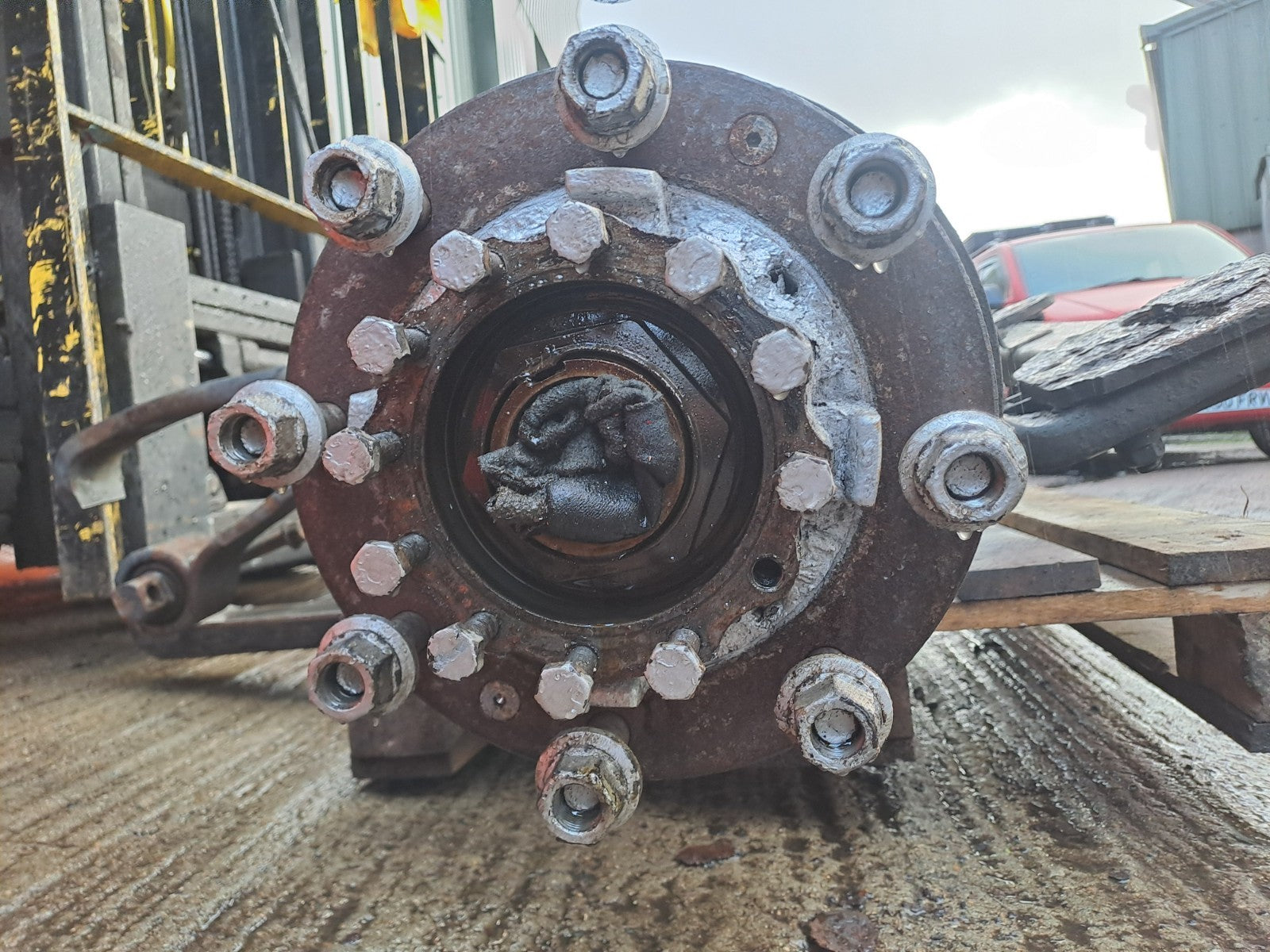 ✅2003 VOLVO FL 5.5 DIESEL REAR DRIVE AXLE 147E + WARRANTY A324 - Image 10