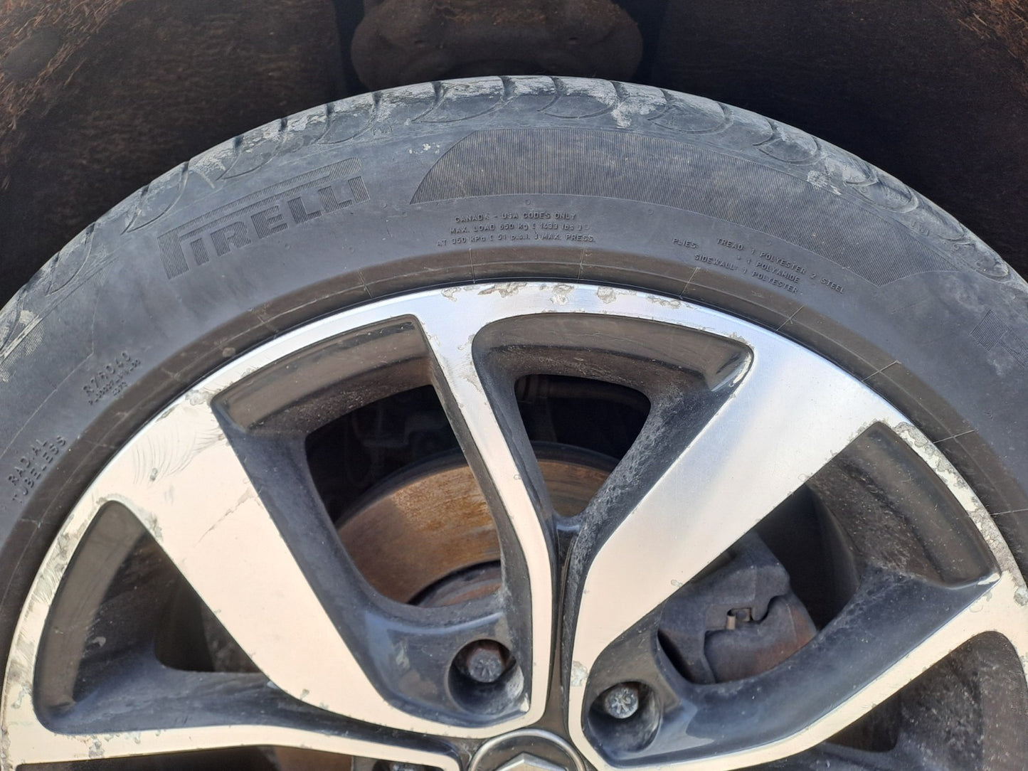 ✅2019 Renault Megane Iconic Alloy Wheel with Tyre 205/50 R17 + Warranty A387 - Image 2