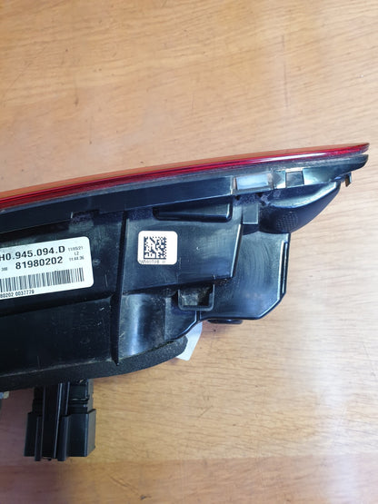 ✅2021 VW GOLF MK8 1.5TSI REAR RIGHT INNER TAIL LIGHT 5H0945094D + WARRANTY A170 - Image 4