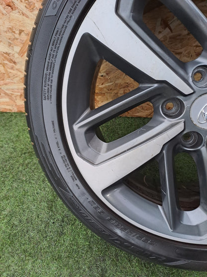 ✅2019 HYUNDAI KONA 1.0 PETROL ALLOY WHEEL WITH TYRE 235/45 R18 52910-j9300 - Image 4