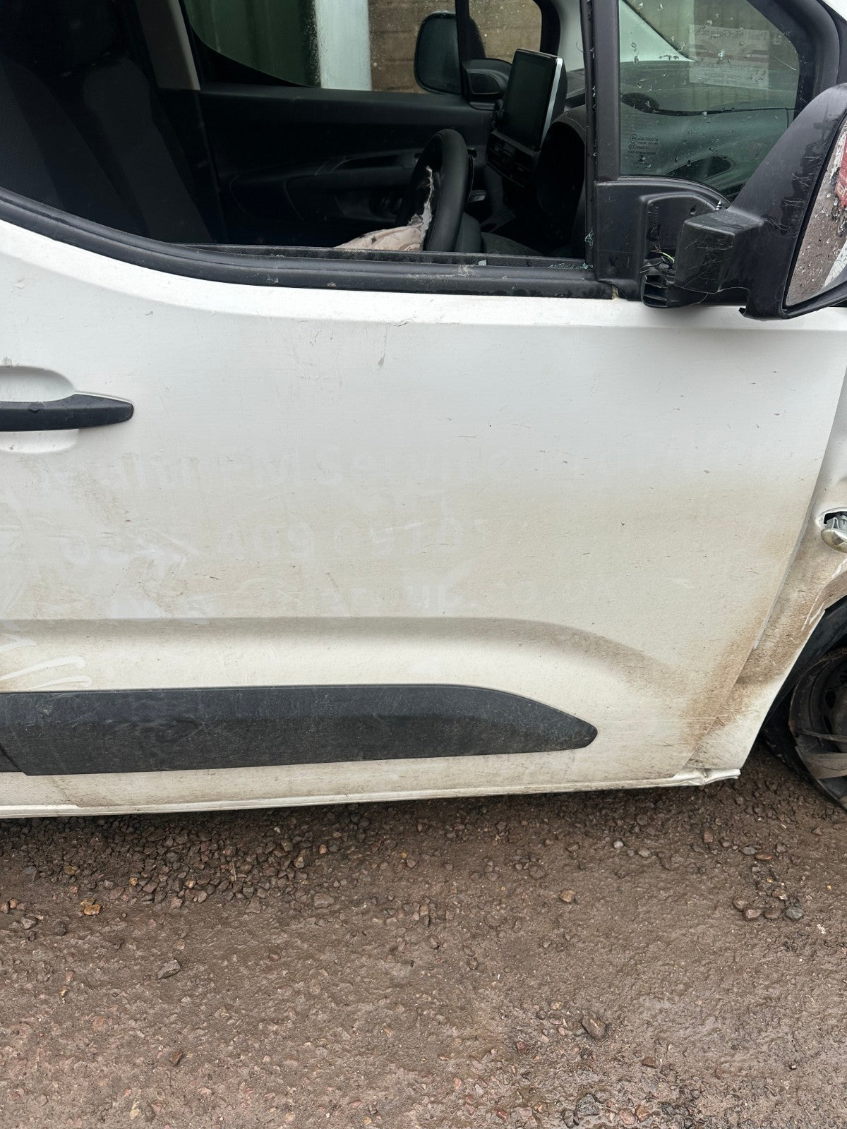 ✅Citroen Berlingo 650 1.5 Diesel 2020 Front Right Door Bare White Warranty A381 - Image 4