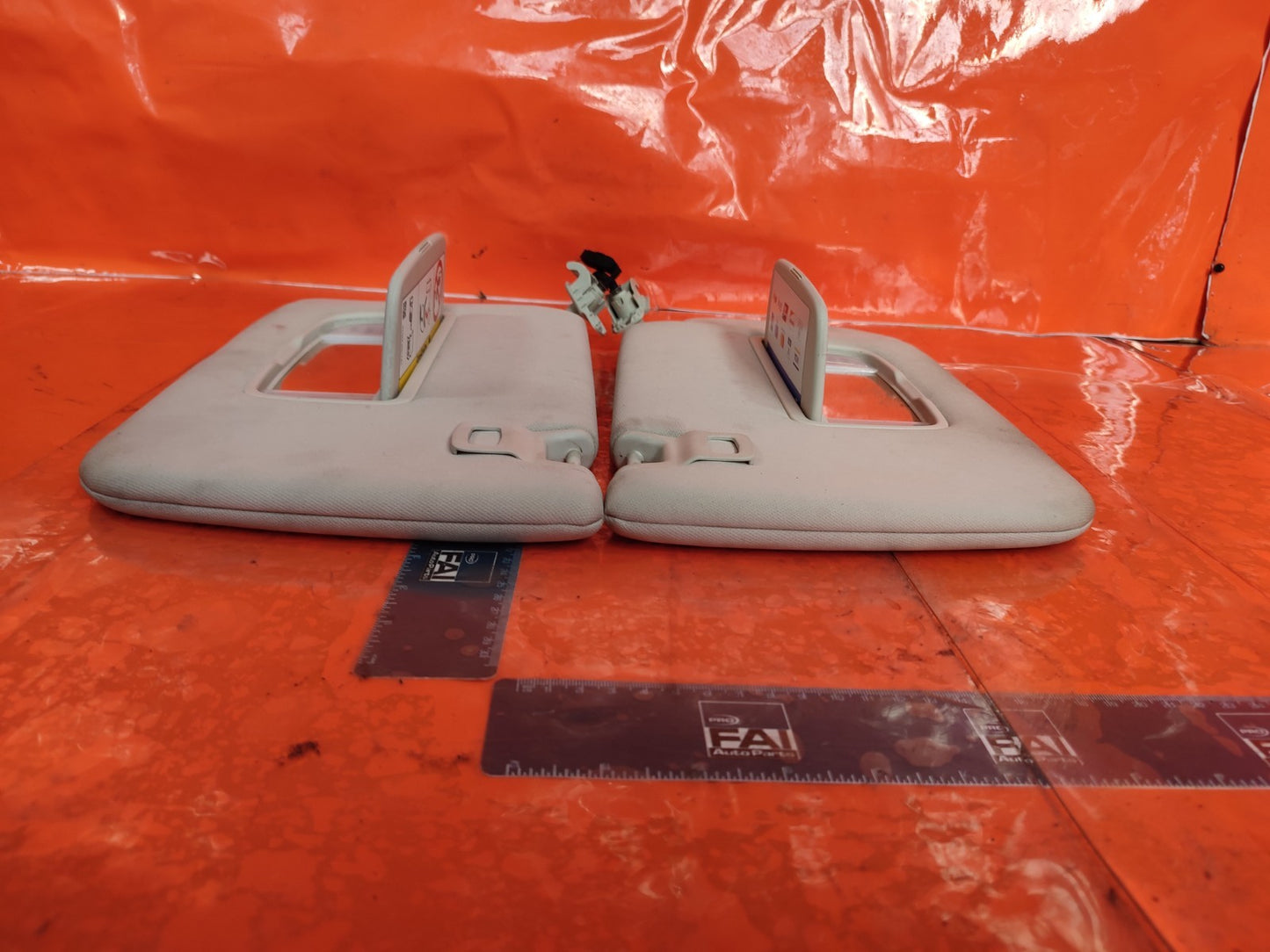 ✅2018 FORD GALAXY ZETEC LEFT & RIGHT SUN VISOR PAIR EU5A-00014-CA +WARRANTY A301 - Image 12