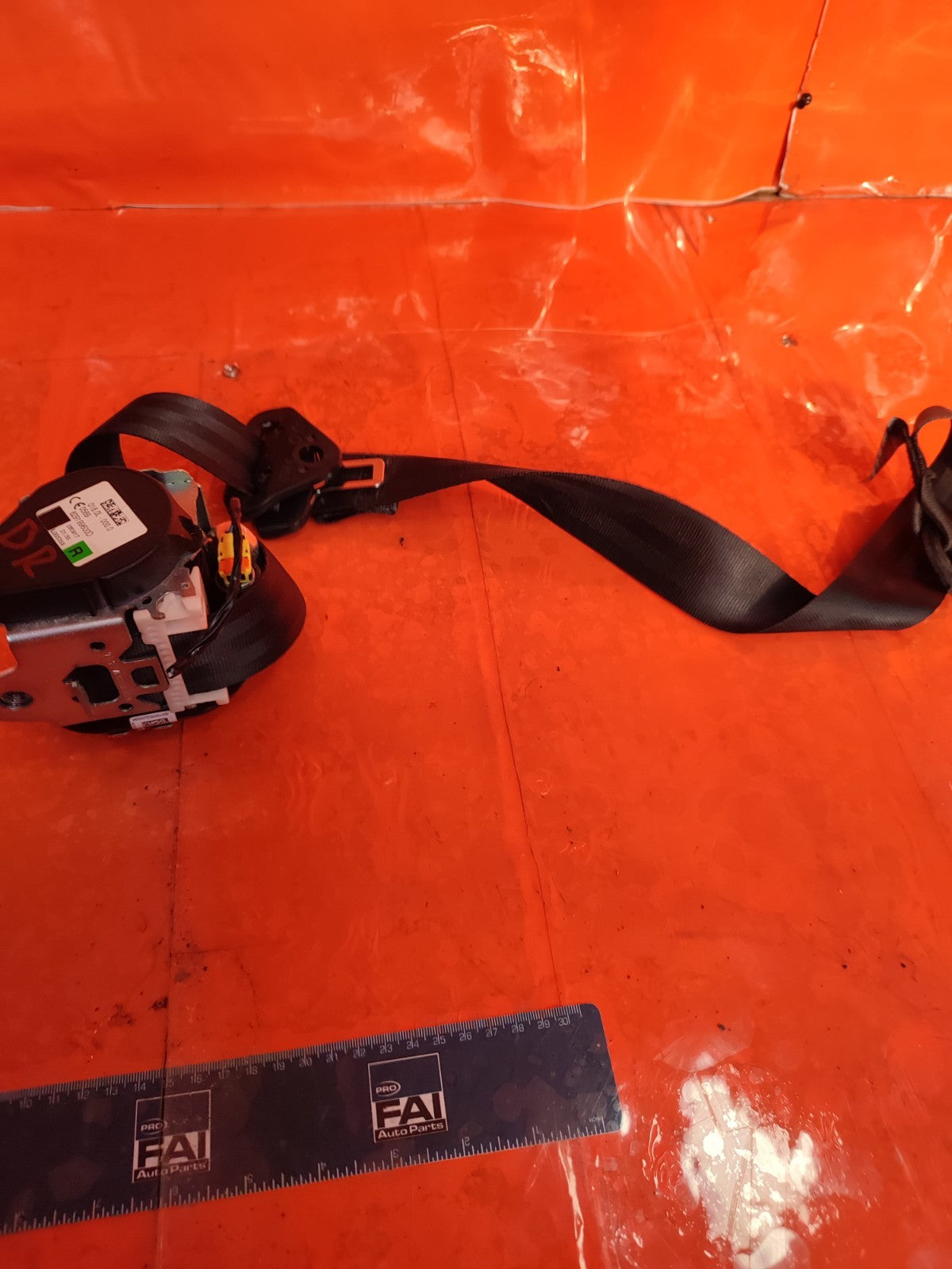 ✅2018 FORD GALAXY ZETEC REAR RIGHT SEAT BELT EM2B-R611E50-AGW + WARRANTY A301 - Image 11