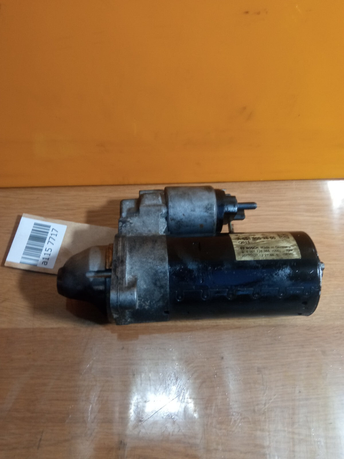 ✅MERCEDES W212 E300 2.1 DIESEL 2014 STARTER MOTOR A6519062800 Warranty A115 - Image 1