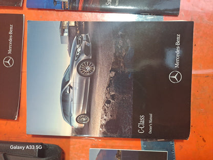 ✅MERCEDES C CLASS OWNERS MANUAL HANDBOOK WALLET + WARRANTY  xAA - Image 4