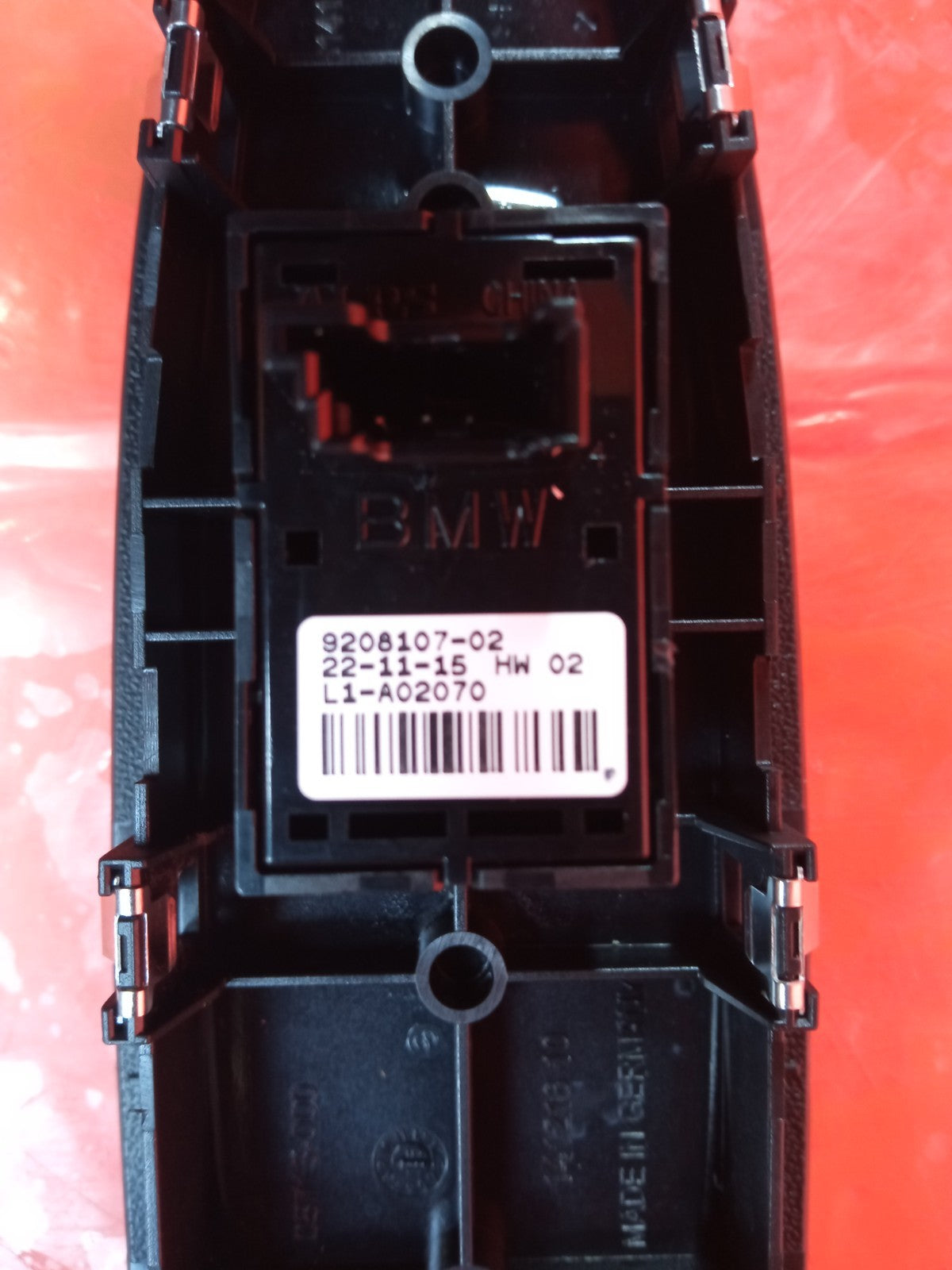 ✅BMW 420D F33 2.0 Diesel 2016 Front Left Electric Window Switch 9208107 Warranty - Image 5
