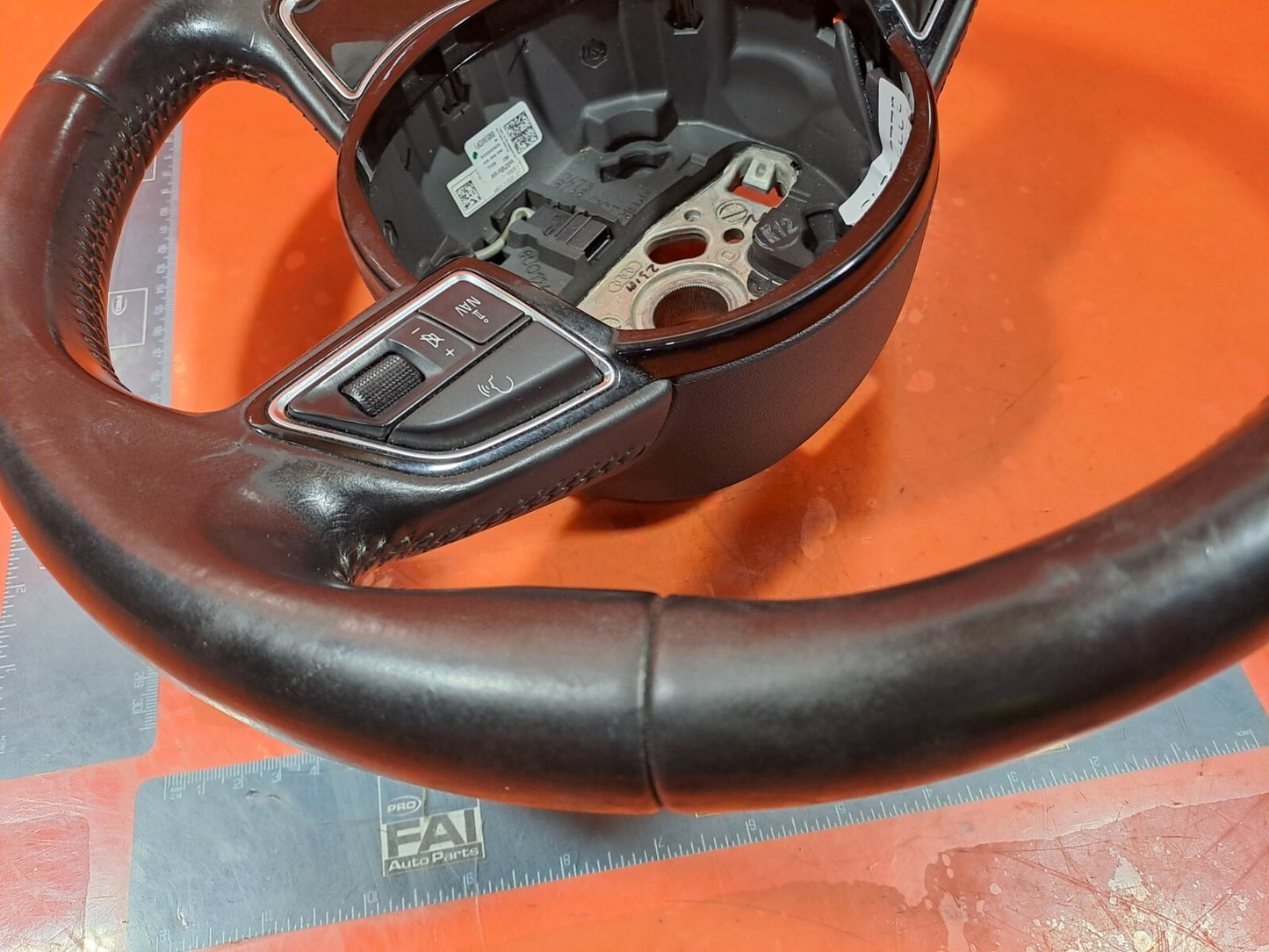 ✅2012 AUDI A5 1.8P MULTIFUNCTION STEERING WHEEL 8K0419091BM + WARRANTY A222 - Image 5