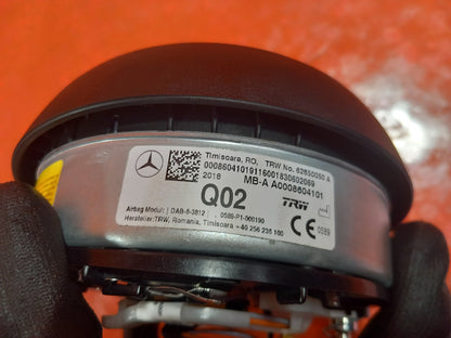 2019 Mercedes A Class W177 Steering Wheel Abag A0008604101 Warranty A382 - Image 11