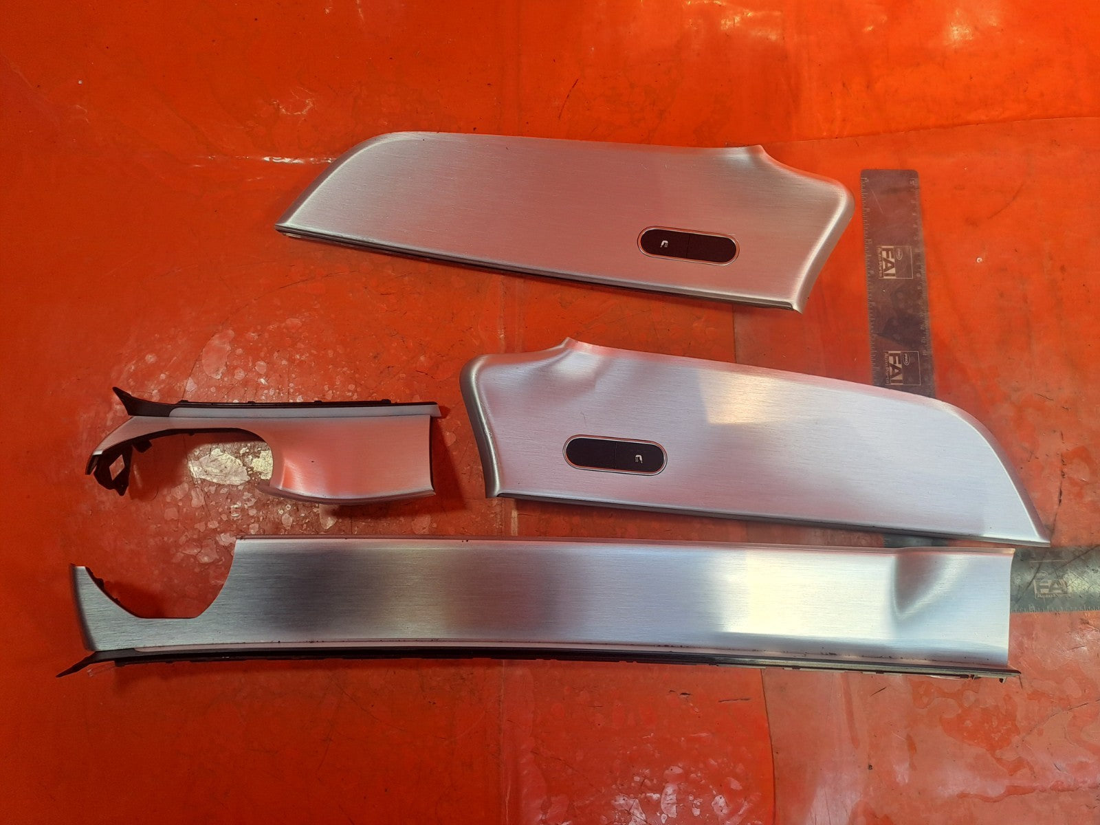 ✅2021 MERCEDES CLA C118 AMG LINE FRONT DOORS DASH TRIM COVERS A1776808401 - Image 12