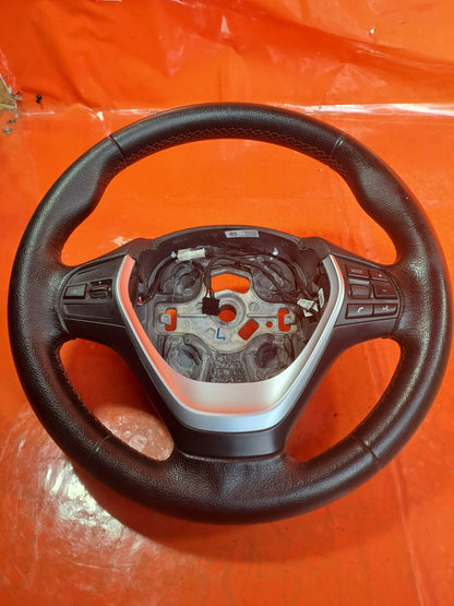 ✅BMW F22 218D SPORT 2.0 DIESEL 2015 MULTIFUNCTION LEATHER STEERING WHEEL A361 - Image 5
