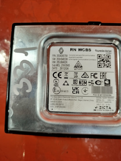 ✅RENAULT CLIO V 1.6 PETROL 2025 WIRELESS CHARGING MODULE 283H54833R 283426575R - Image 8