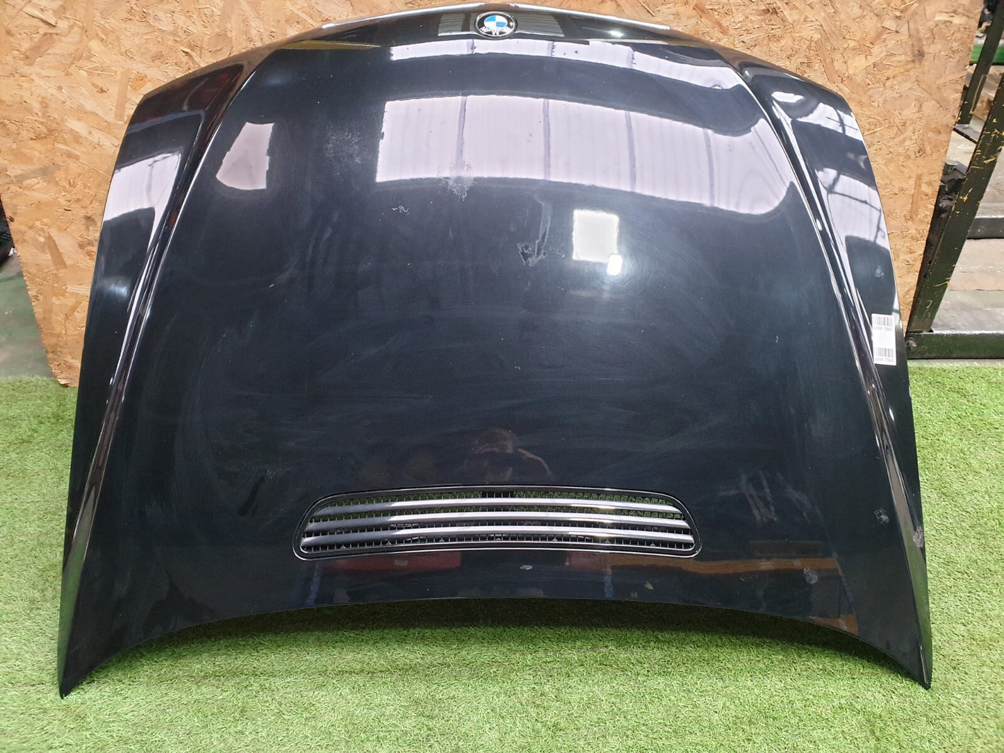 2006 BMW 750Li E66 4.8P BONNET HOOD BLACK + WARRANTY A208 - Image 2