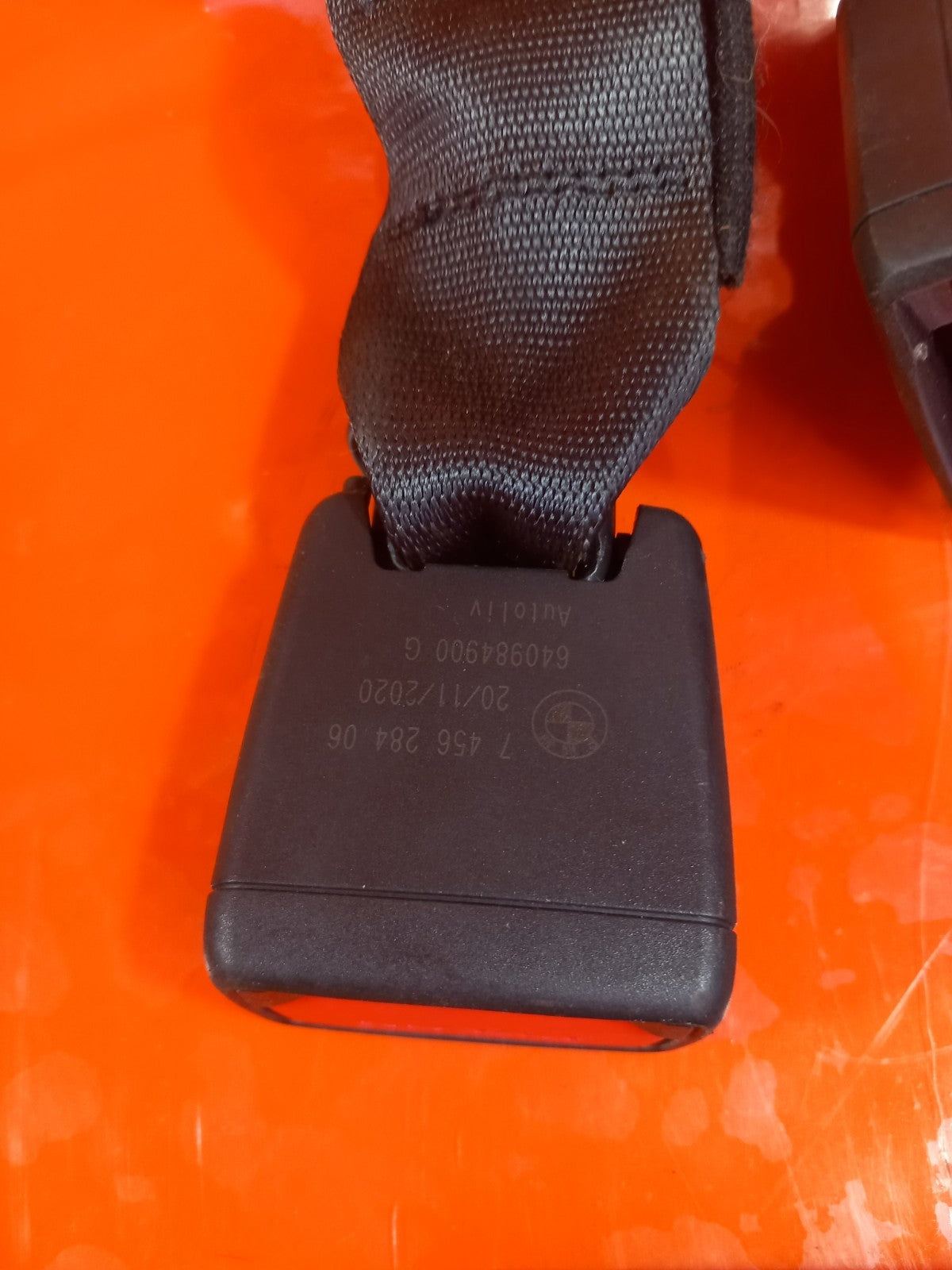 2020 BMW 2 Series F44 M Sport Rear Seat Belt Buckle Set 7456284 Warranty A386 - Image 4