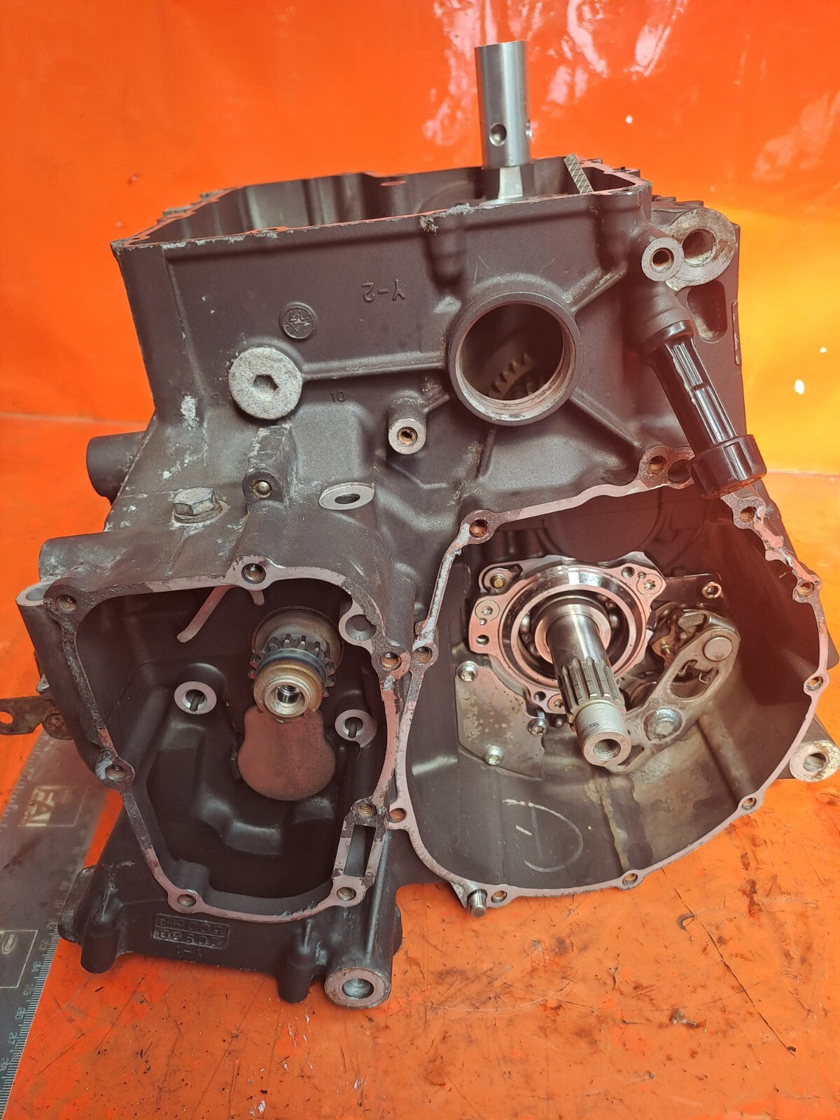 ✅2013 YAMAHA XJ6 F DIVERSION PETROL CRANKCASE  + WARRANTY A184 - Image 7