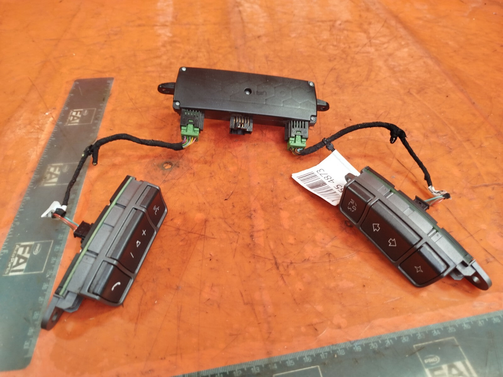✅2008 BMW 7 SERIES E66 3.0D STEERING WHEEL CONTROLS 6911586 + WARRANTY A255 - Image 1
