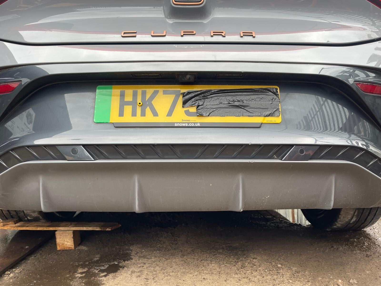 ✅CUPRA BORN V2 Ev 2023 REAR BUMPER GREY Dent A272 - Image 2