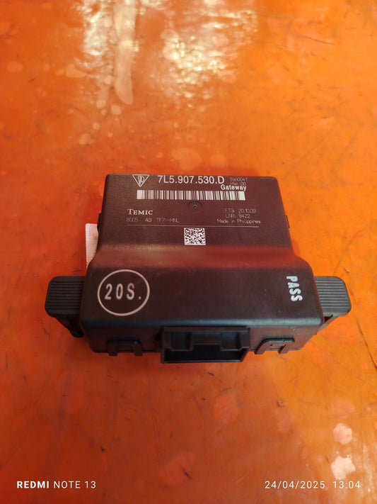 ✅2010 PORSCHE CAYENNE 9PA GATEWAY CONTROL MODULE ECU 7L5907530D + WARRANTY A268 - Image 1