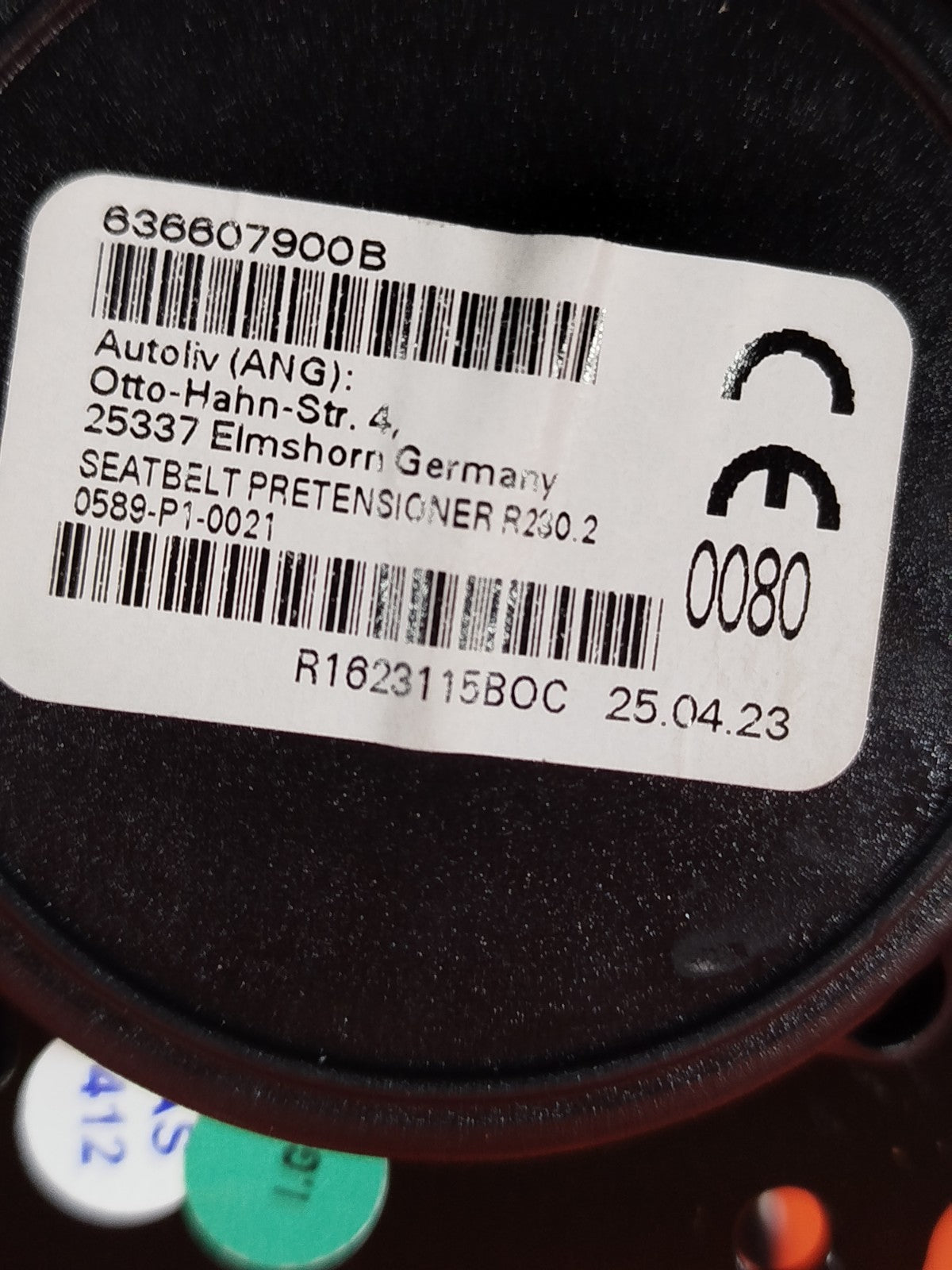 ✅BMW G20 330E XDRIVE M SPORT 2.0 PETROL 2023 FRONT LEFT SEAT BELT 636607900B - Image 4