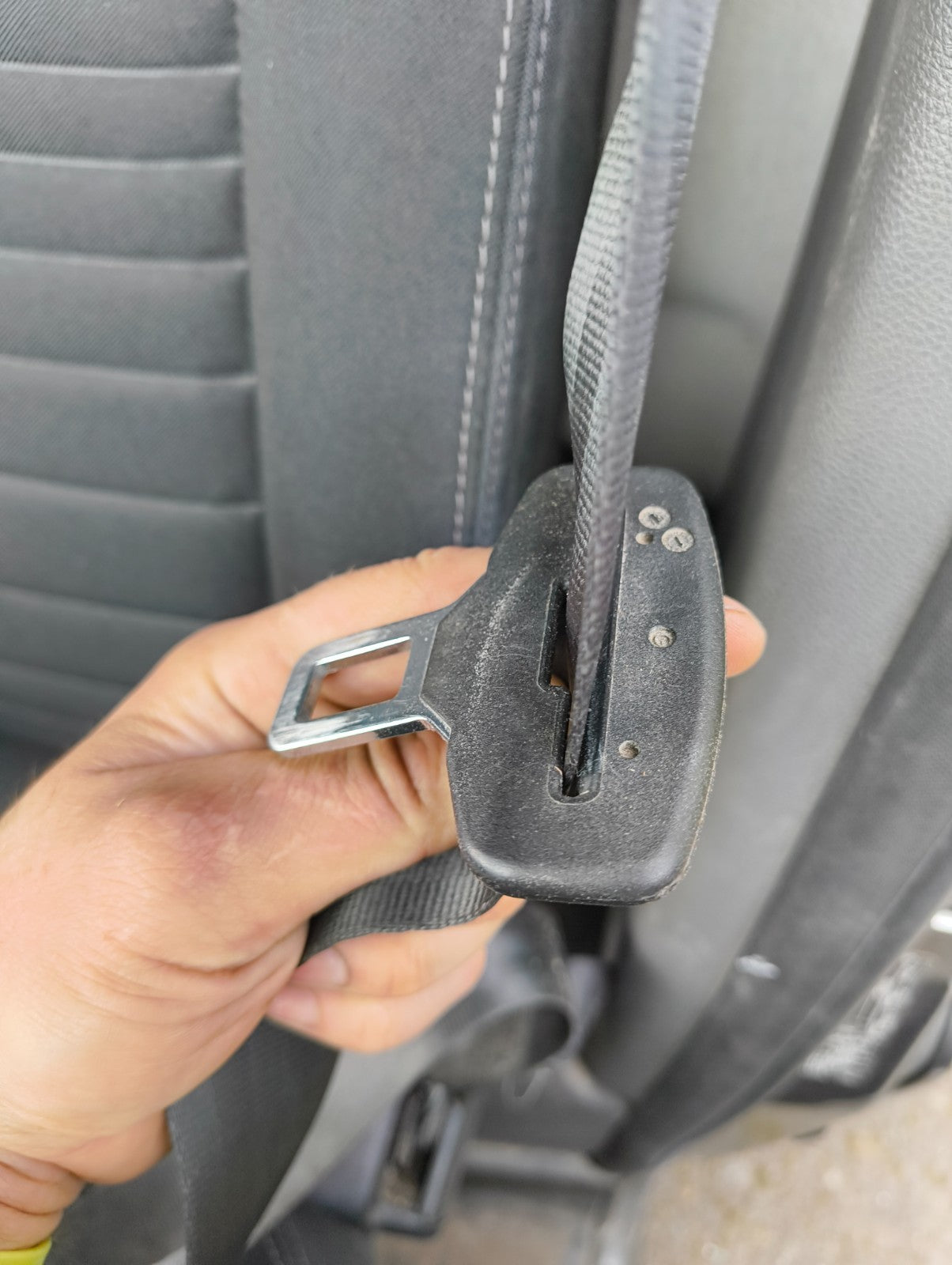 ✅2019 Ford Transit Custom Front Left Seat Belt BK21-V61294-DCW + Warranty A383 - Image 5