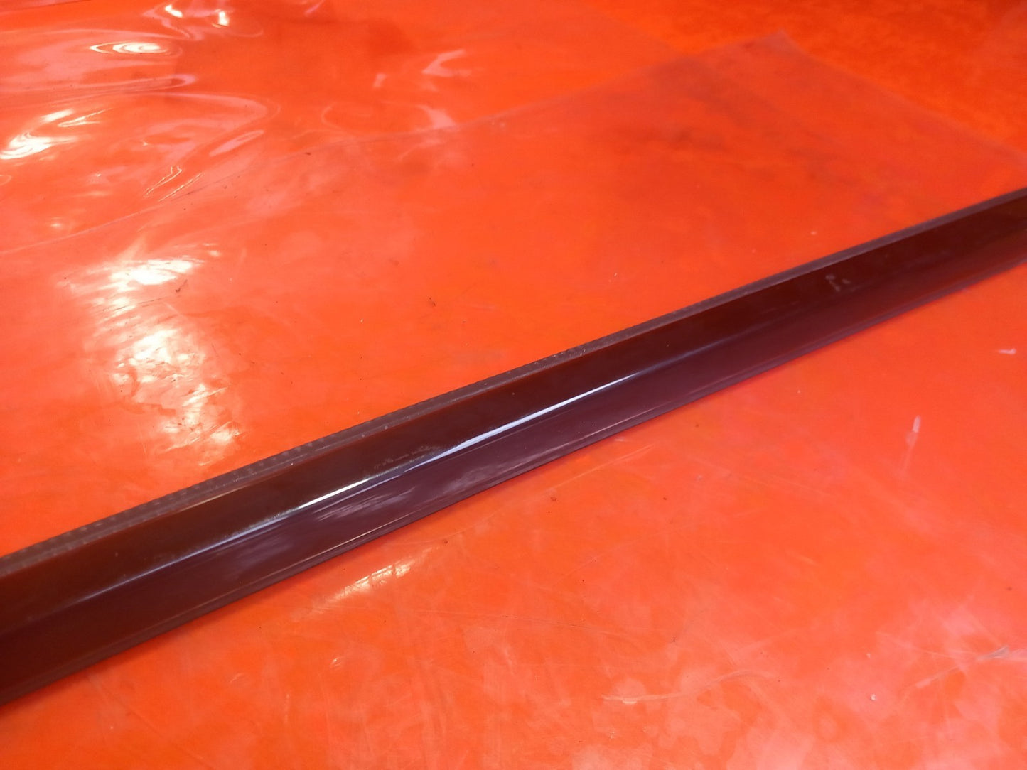 BMW X3 G01 M40D 3.0 Diesel 2019 Rear Left Door Glass Moulding High Gloss A393 - Image 6