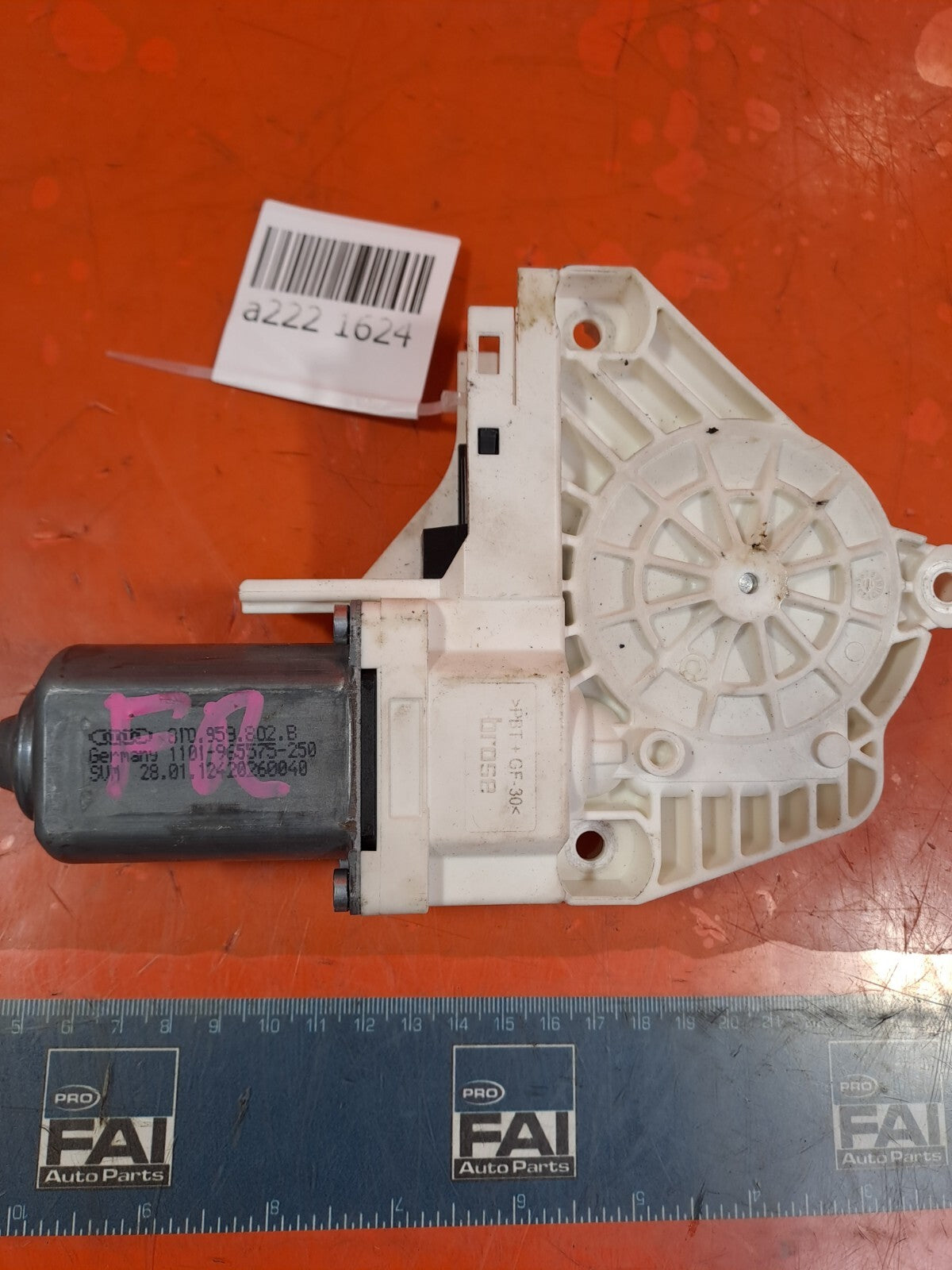 ✅2012 AUDI A5 1.8P FRONT RIGHT WINDOW REGULATOR MOTOR 8T0959802B + WARRANTY A222 - Image 5