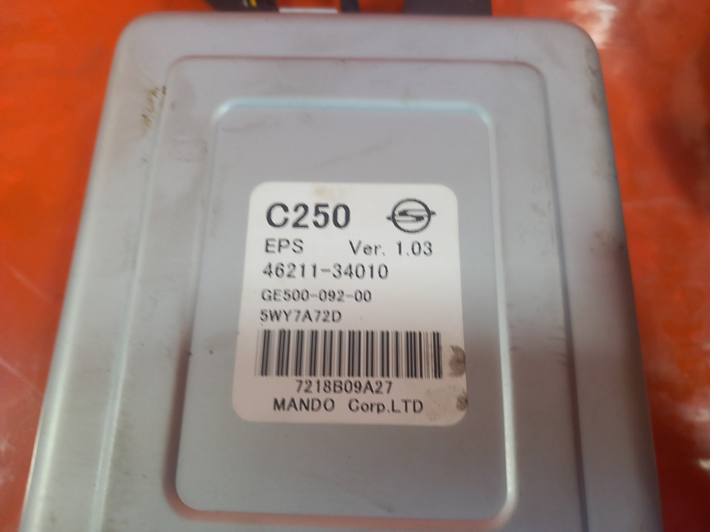 Ssangyong Korando Elx 4X4 2.2 Diesel 2018 Engine ECU Kit 46211-34010 86970-34001 - Image 5