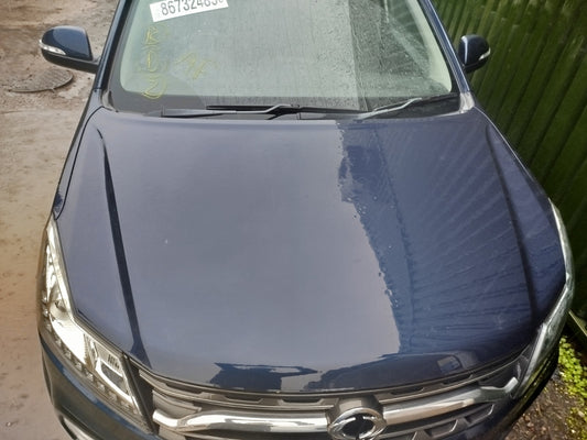 ✅SSANGYONG KORANDO ELX 2.2 DIESEL 2018 BONNET HOOD PANEL BLUE Warranty A329 - Image 1