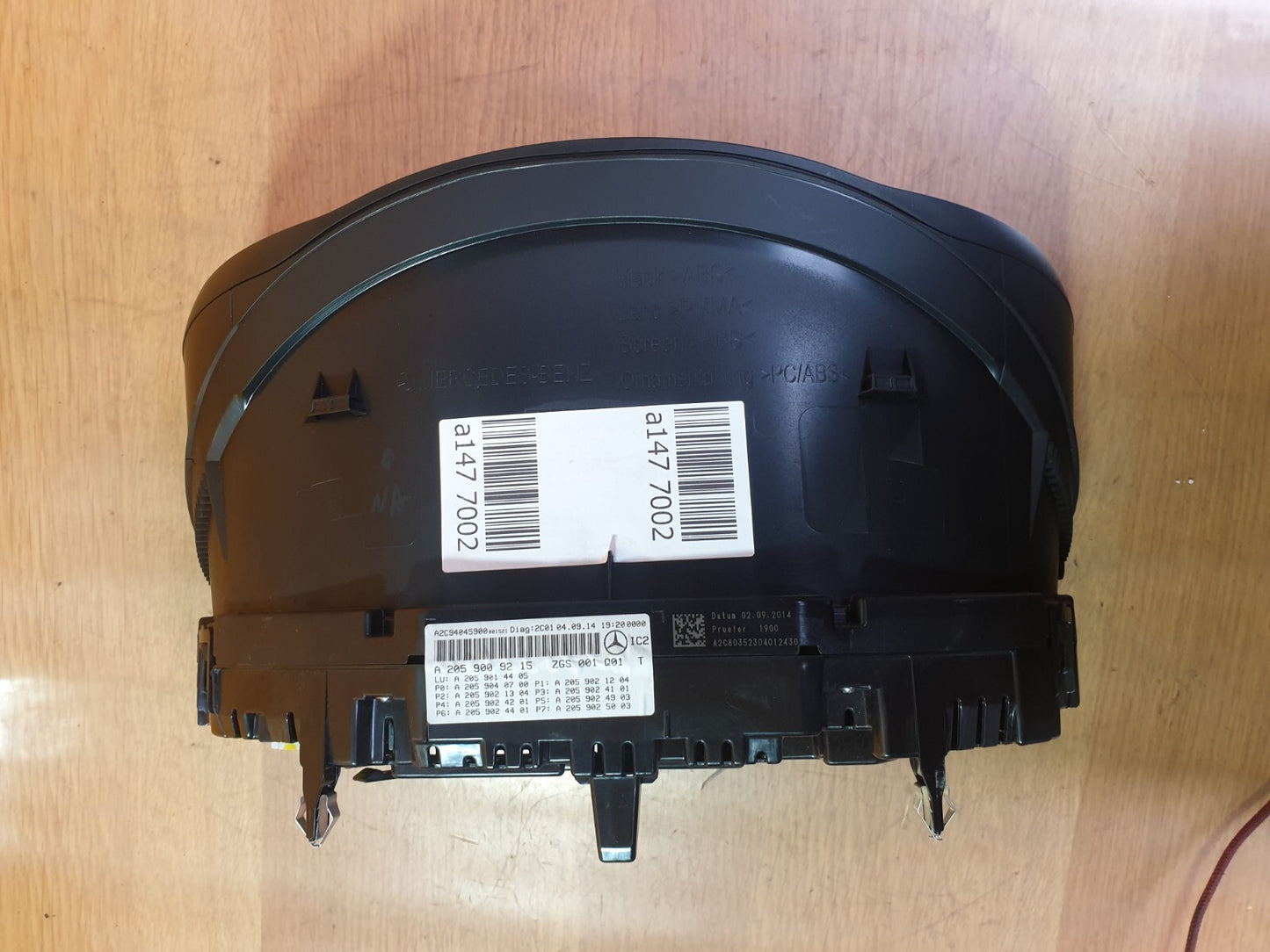 ✅Mercedes C Class W20 2014 Speedo Instrument Cluster A2059009215 + Warranty A147 - Image 9