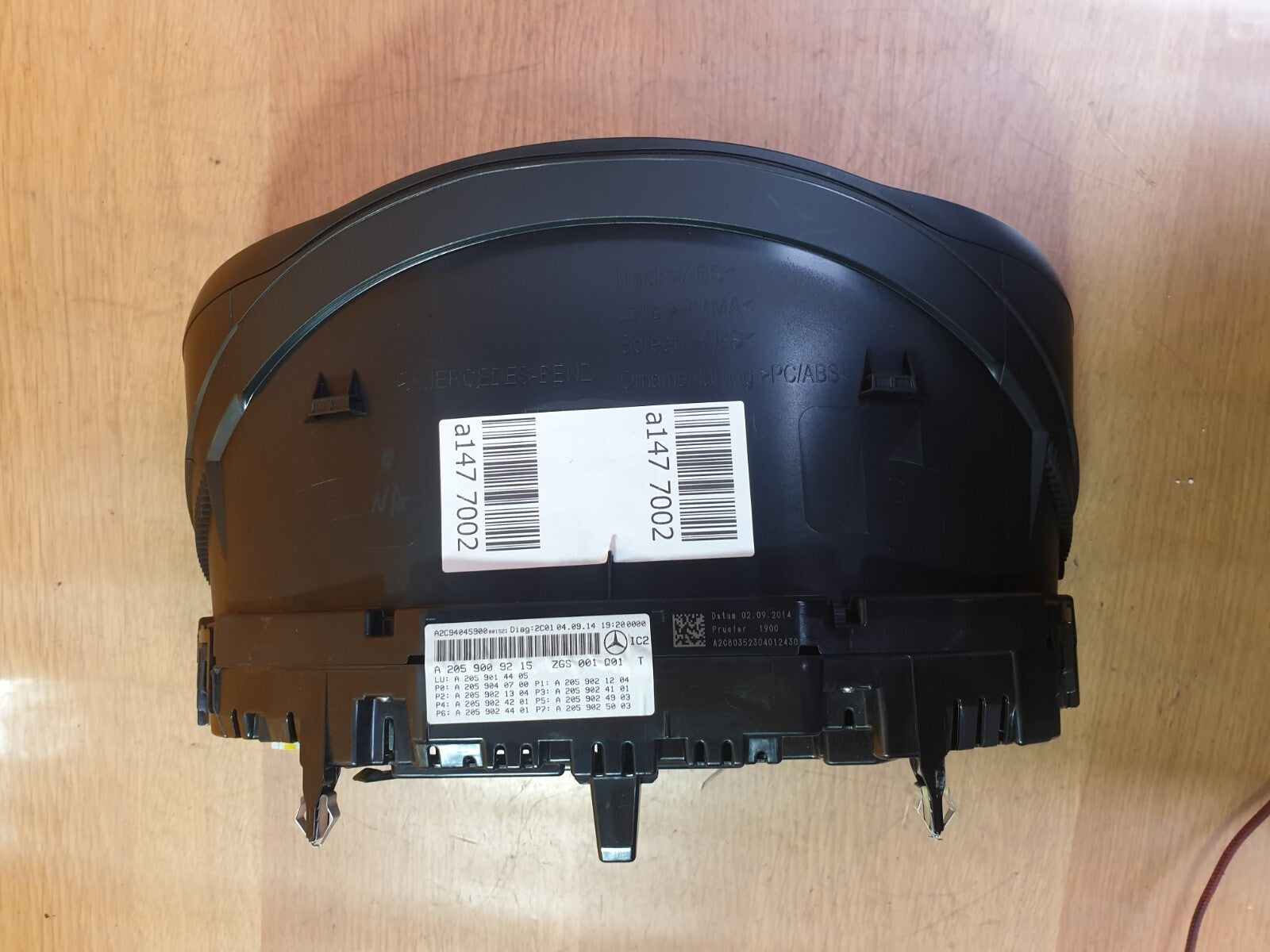 ✅Mercedes C Class W20 2014 Speedo Instrument Cluster A2059009215 + Warranty A147 - Image 9